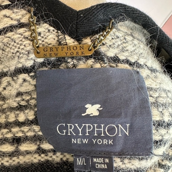 Gryphon Anthropologie Poncho Sweater - Picture 8 of 10